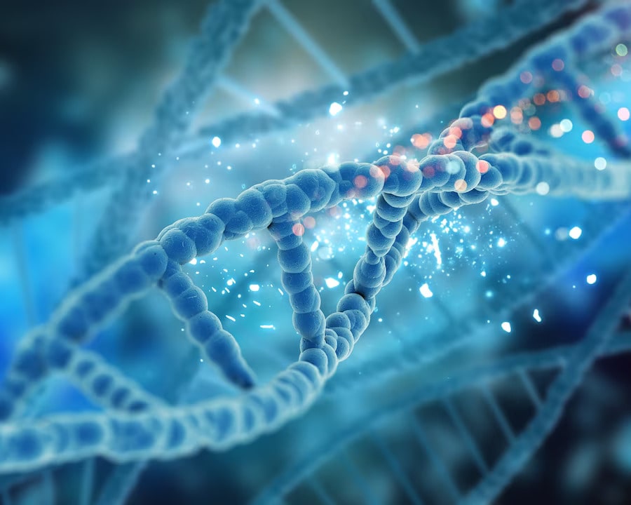 Close Up View of DNA