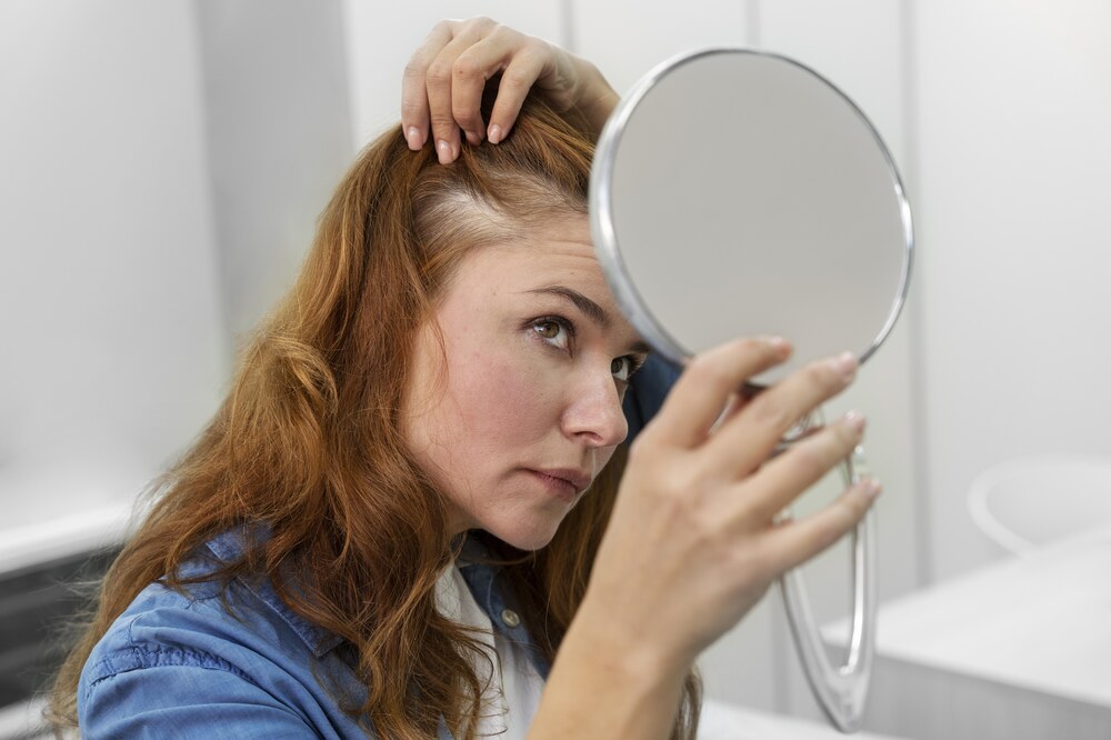 Women getting hairloss
